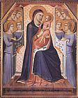 Madonna Enthroned with Angels by Pietro Lorenzetti